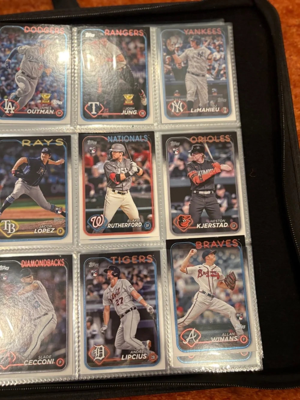 MLB baseball cards